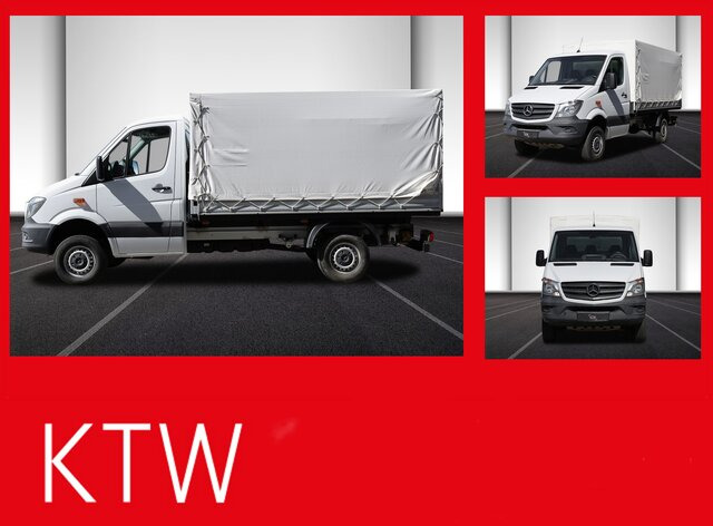 MERCEDES-BENZ Sprinter 316CDI Pritsche,Allrad,Klima... - Van dengan terpal samping: gambar 1 MERCEDES-BENZ Sprinter 316CDI Pritsche,Allrad,Klima... - Van dengan terpal samping: gambar 1