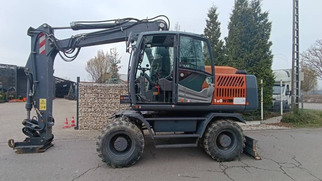 Atlas 160 W, Schnellwechsler OQ 70/55, Straßenzulassung - Ekskavator roda: gambar 1 Atlas 160 W, Schnellwechsler OQ 70/55, Straßenzulassung - Ekskavator roda: gambar 1