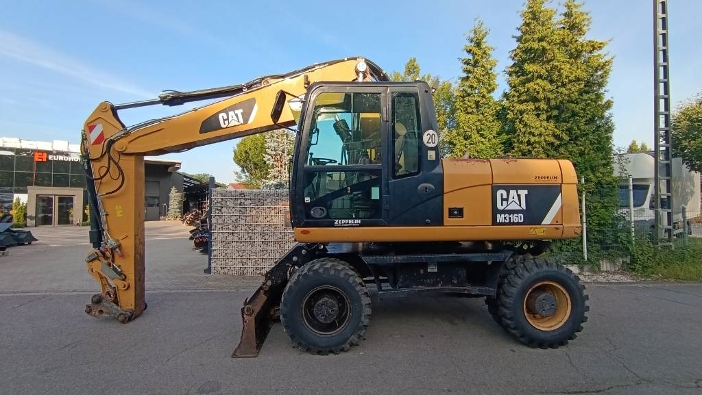 CAT M 316 D Schnellwechsler SMP 620, Klima, Reifen neu - Ekskavator roda: gambar 3 CAT M 316 D Schnellwechsler SMP 620, Klima, Reifen neu - Ekskavator roda: gambar 3