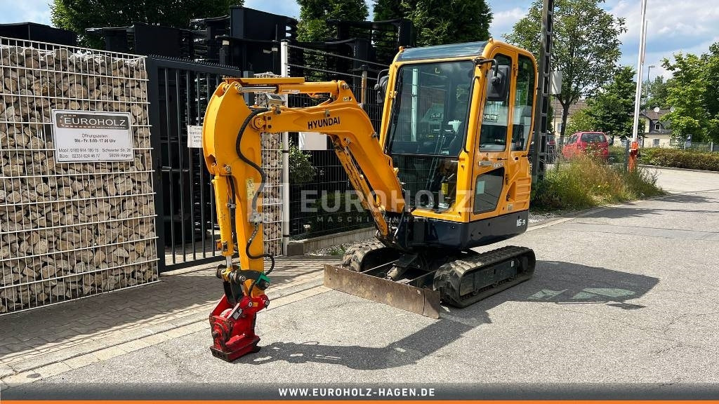 Hyundai Minibagger Robex 16.9, Powertilt, Schnellw. MS 01 - Ekskavator mini: gambar 2 Hyundai Minibagger Robex 16.9, Powertilt, Schnellw. MS 01 - Ekskavator mini: gambar 2