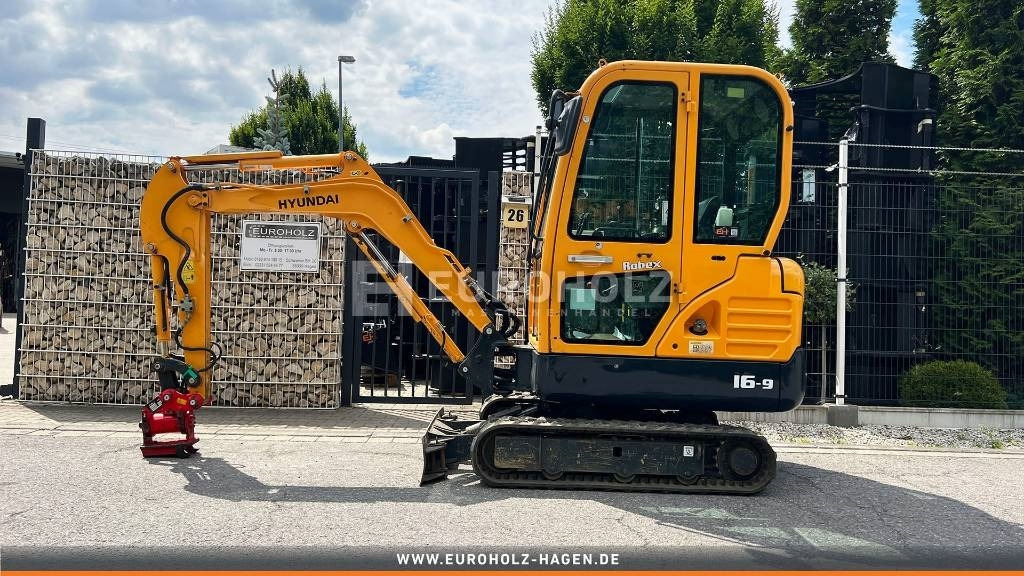 Hyundai Minibagger Robex 16.9, Powertilt, Schnellw. MS 01 - Ekskavator mini: gambar 1 Hyundai Minibagger Robex 16.9, Powertilt, Schnellw. MS 01 - Ekskavator mini: gambar 1