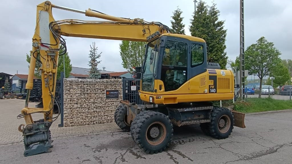 Komatsu PW 140 Mobilbagger Powertilt Schnellwechsler MS 10 - Ekskavator roda: gambar 2 Komatsu PW 140 Mobilbagger Powertilt Schnellwechsler MS 10 - Ekskavator roda: gambar 2
