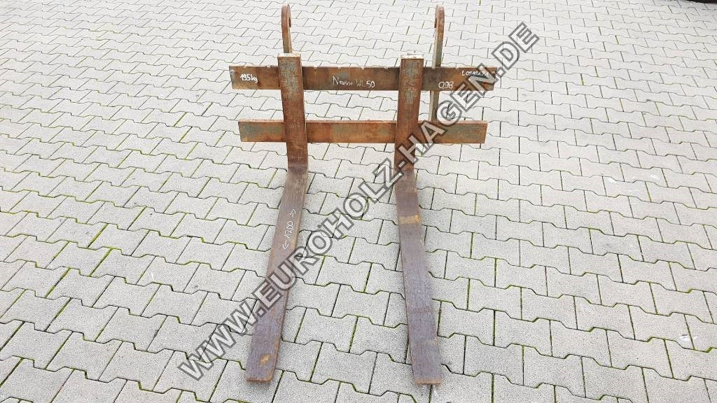 Palettengabel 1200 mm passend für Neuson WL50 - Garpu rumput untuk Peralatan konstruksi: gambar 2 Palettengabel 1200 mm passend für Neuson WL50 - Garpu rumput untuk Peralatan konstruksi: gambar 2