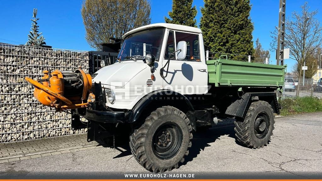 Unimog 406 Allrad Zapfwelle Luftkompressor Pritsche AHK - Truk sasis: gambar 2 Unimog 406 Allrad Zapfwelle Luftkompressor Pritsche AHK - Truk sasis: gambar 2