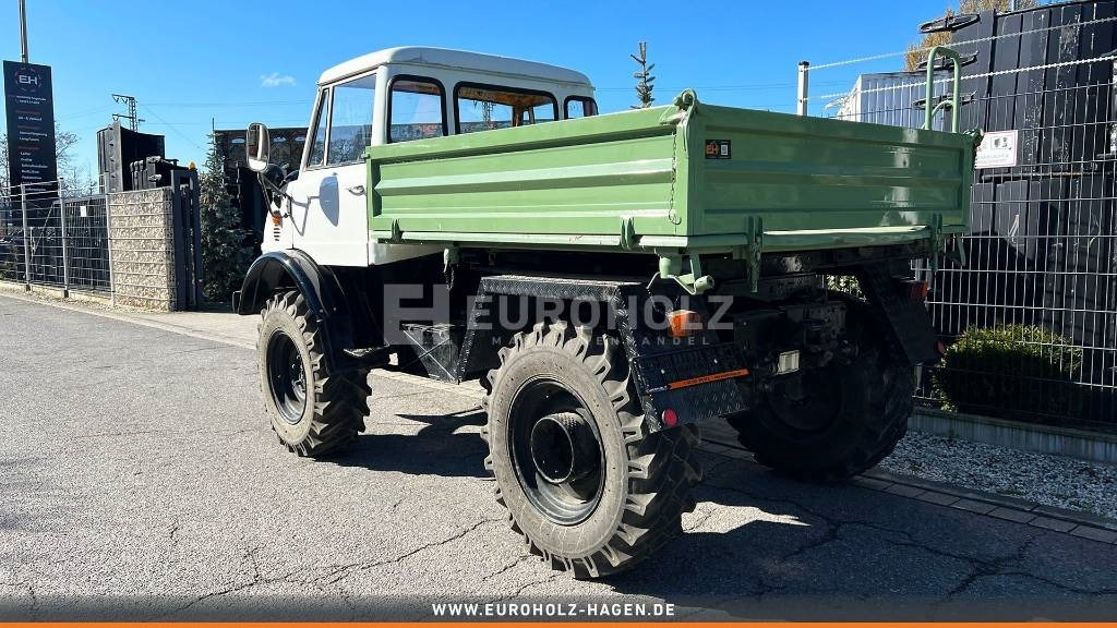 Unimog 406 Allrad Zapfwelle Luftkompressor Pritsche AHK - Truk sasis: gambar 4 Unimog 406 Allrad Zapfwelle Luftkompressor Pritsche AHK - Truk sasis: gambar 4