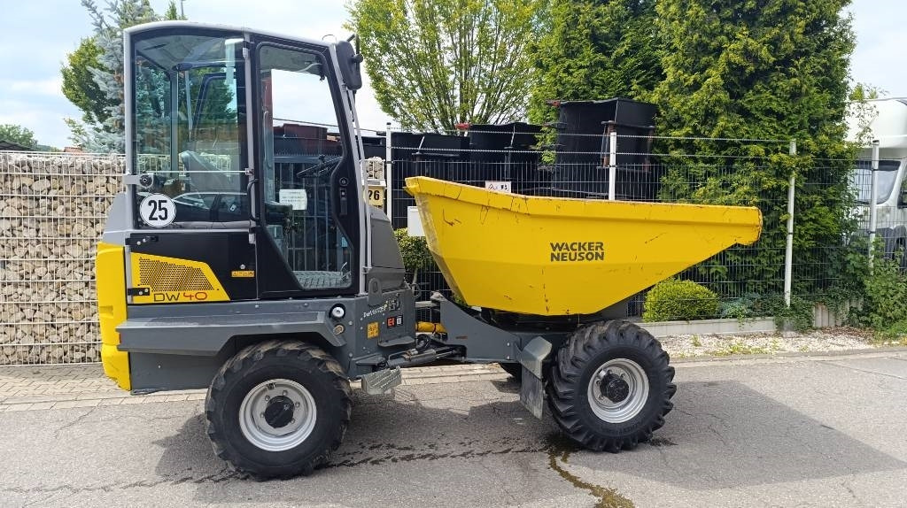 Wacker Neuson DW 40 Raddumper 2 Fahrstufen, Kabinenheizung, 4x4 - Tempat sampah mini: gambar 1 Wacker Neuson DW 40 Raddumper 2 Fahrstufen, Kabinenheizung, 4x4 - Tempat sampah mini: gambar 1