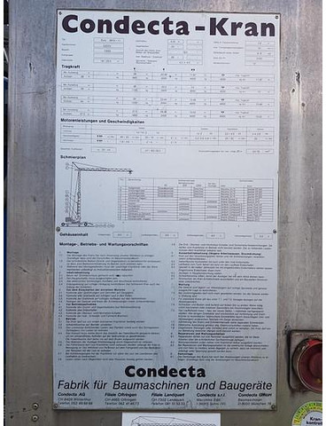 Condecta Euro 3610/11 Kran - Derek: gambar 5 Condecta Euro 3610/11 Kran - Derek: gambar 5