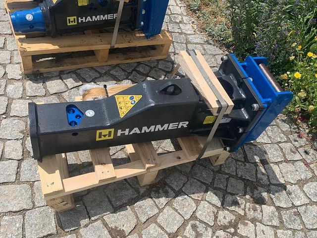 Hammer HM100 Hydraulikhammer mit Lehnhoff MS01 Aufnahme - Palu hidrolik: gambar 1 Hammer HM100 Hydraulikhammer mit Lehnhoff MS01 Aufnahme - Palu hidrolik: gambar 1
