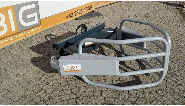 Rundballengreifer 180 cm mit Merlo Aufnahme - Grapple untuk Peralatan pertanian: gambar 2 Rundballengreifer 180 cm mit Merlo Aufnahme - Grapple untuk Peralatan pertanian: gambar 2