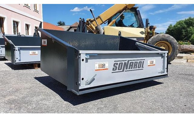 Schwerlast Transportbox / Kippmulde 180 cm mit 3 Punkt- & Euro Aufnahme - Tractor head: gambar 1 Schwerlast Transportbox / Kippmulde 180 cm mit 3 Punkt- & Euro Aufnahme - Tractor head: gambar 1