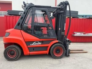Linde Flurförderfahrzeug - Forklift diesel: gambar 1 Linde Flurförderfahrzeug - Forklift diesel: gambar 1