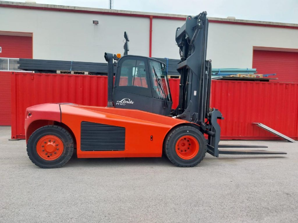 Linde H120 - Forklift diesel: gambar 1 Linde H120 - Forklift diesel: gambar 1