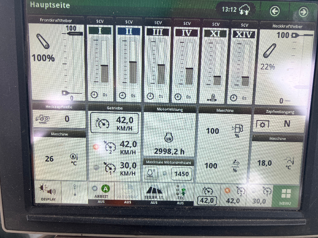 John Deere 6R185 - Traktor: gambar 4 John Deere 6R185 - Traktor: gambar 4