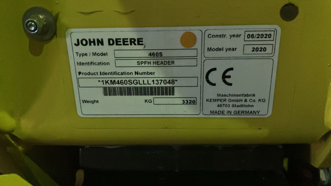 Kemper 460 Plus S - Sundulan jagung: gambar 5 Kemper 460 Plus S - Sundulan jagung: gambar 5