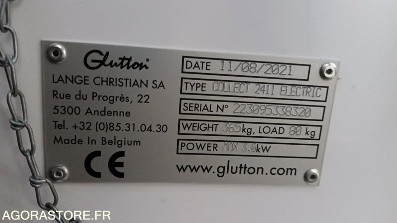 ASPIRATEUR DE VOIERIE GLOUTON - Peralatan kebun: gambar 3 ASPIRATEUR DE VOIERIE GLOUTON - Peralatan kebun: gambar 3