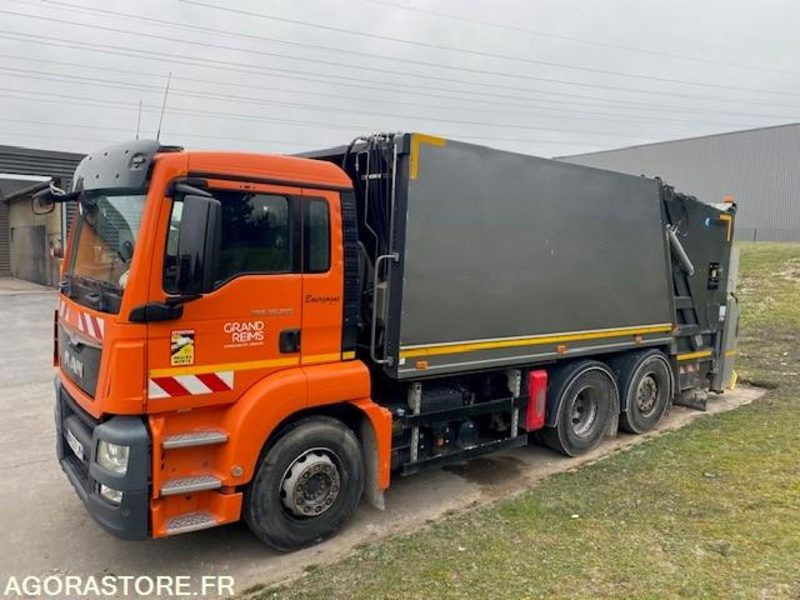 BOM MAN DH-537-LM - Truk sampah: gambar 1 BOM MAN DH-537-LM - Truk sampah: gambar 1