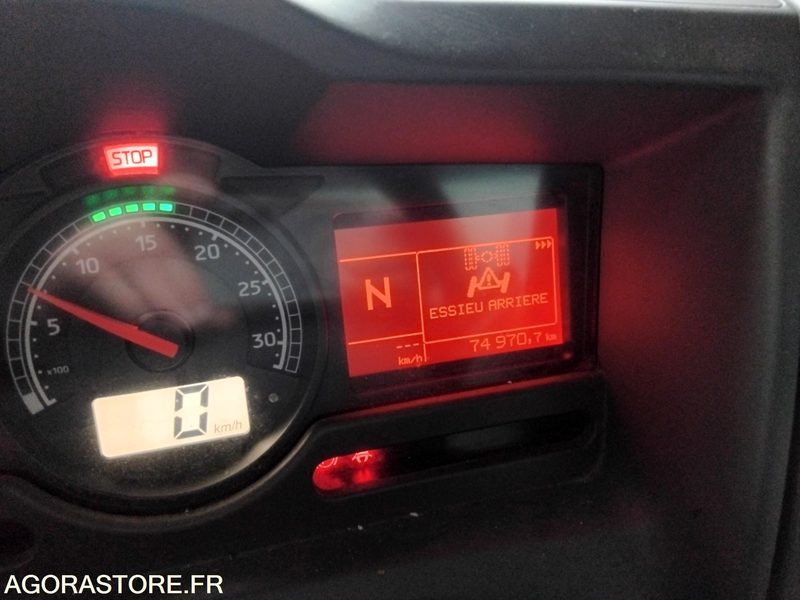 Truk sampah BOM Selective Combi 26T RVI - SEMAT Motorisation GNV: gambar 9