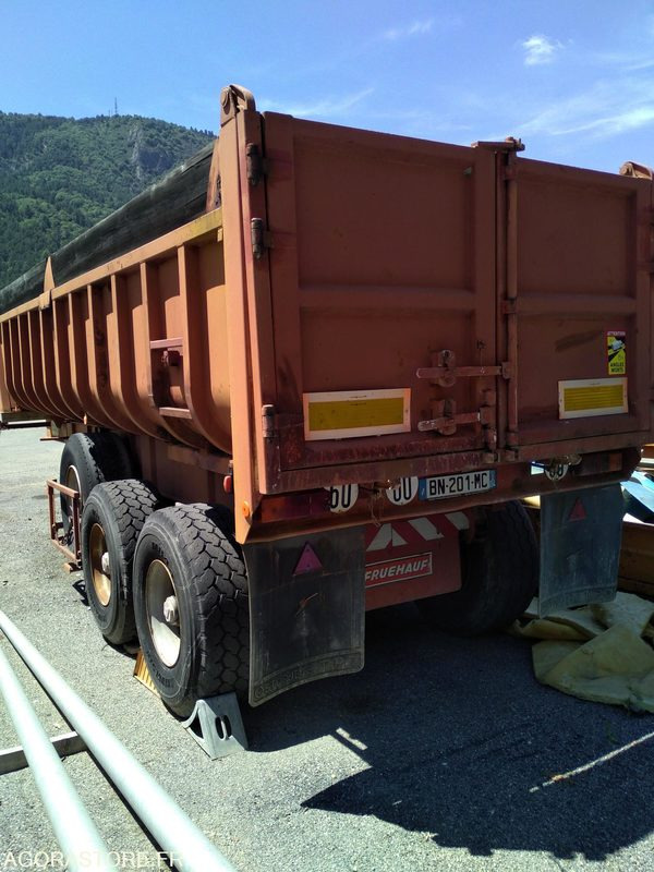 Benne pour semi remorque FRUEHAUF - Semi-trailer jungkit: gambar 2 Benne pour semi remorque FRUEHAUF - Semi-trailer jungkit: gambar 2