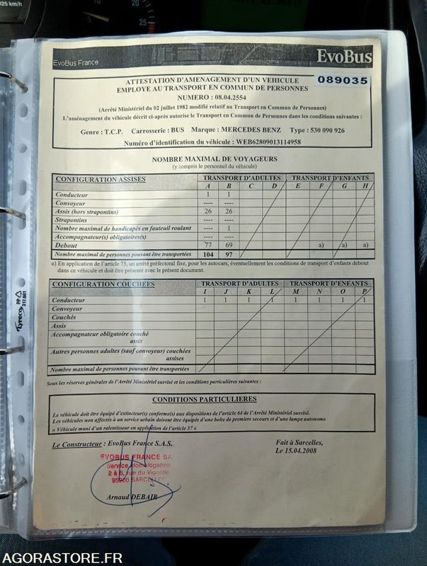MERCEDES CITARO N°089035 - Bus: gambar 5 MERCEDES CITARO N°089035 - Bus: gambar 5