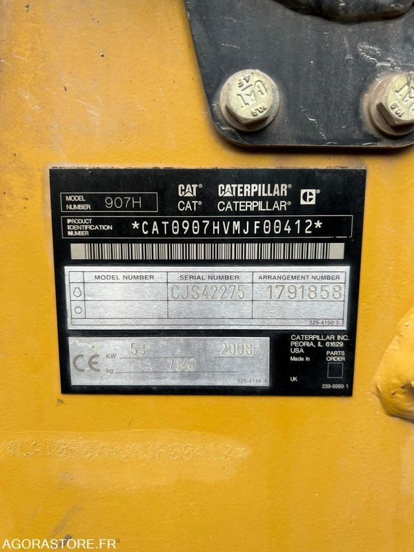 CHARGEUR SUR PNEUS CATERPILLAR 2008 6022H - Loader konstruksi: gambar 5 CHARGEUR SUR PNEUS CATERPILLAR 2008 6022H - Loader konstruksi: gambar 5