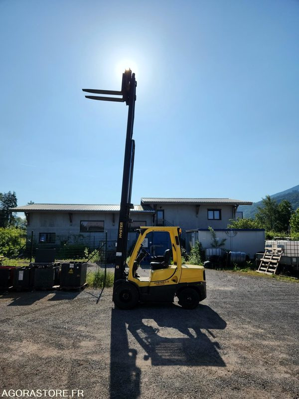 CHARIOT ELEVATEUR DIESEL 3T5 HYSTER H3.5FT - 2007 - 1033 heures - Forklift diesel: gambar 1 CHARIOT ELEVATEUR DIESEL 3T5 HYSTER H3.5FT - 2007 - 1033 heures - Forklift diesel: gambar 1