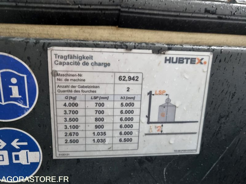 CHARIOT MULTIDIRECTIONNEL HUBTEX MQ-40 21-25 EL - 2011 - Forklift listrik: gambar 2 CHARIOT MULTIDIRECTIONNEL HUBTEX MQ-40 21-25 EL - 2011 - Forklift listrik: gambar 2