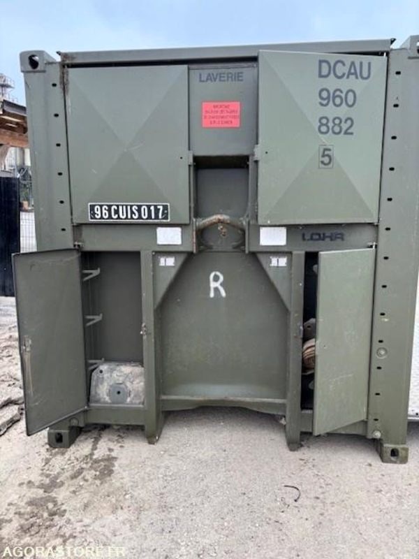 CONTENEUR AMPLIROLL 20 PIEDS AMENAGE AVEC GROUPE ELECTROGENE 130 KVA - Hook lift: gambar 3 CONTENEUR AMPLIROLL 20 PIEDS AMENAGE AVEC GROUPE ELECTROGENE 130 KVA - Hook lift: gambar 3