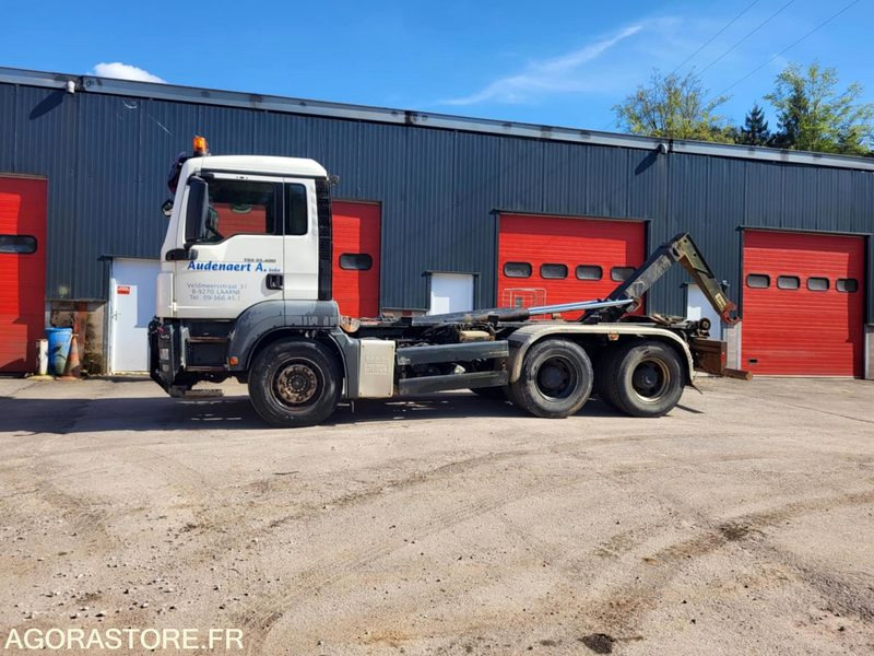 Camion ampliroll man tgs 33 400 - 827 000 KMS - 2009 - Hook lift: gambar 1 Camion ampliroll man tgs 33 400 - 827 000 KMS - 2009 - Hook lift: gambar 1