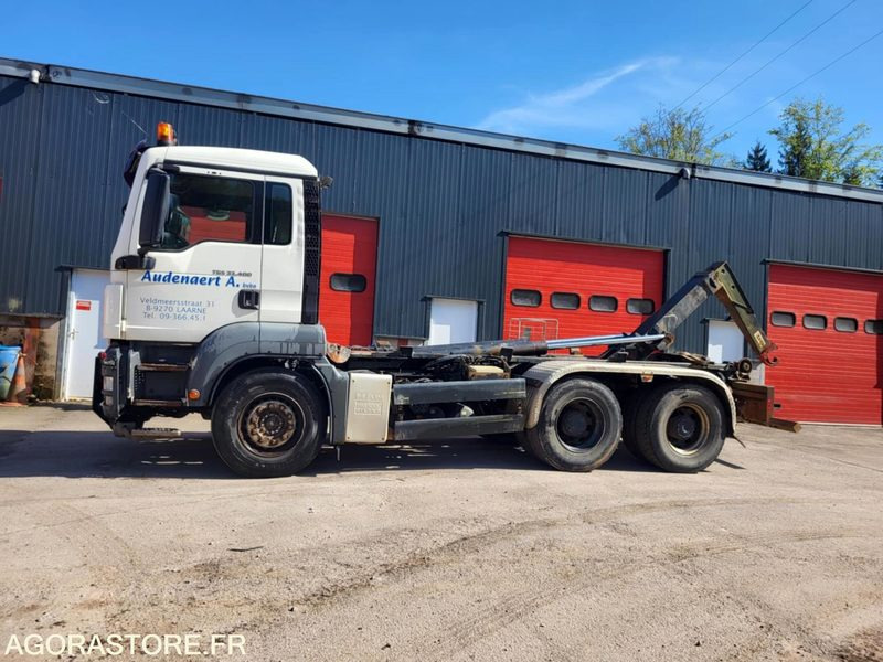 Camion ampliroll man tgs 33 400 - 827 000 KMS - 2009 - Hook lift: gambar 2 Camion ampliroll man tgs 33 400 - 827 000 KMS - 2009 - Hook lift: gambar 2
