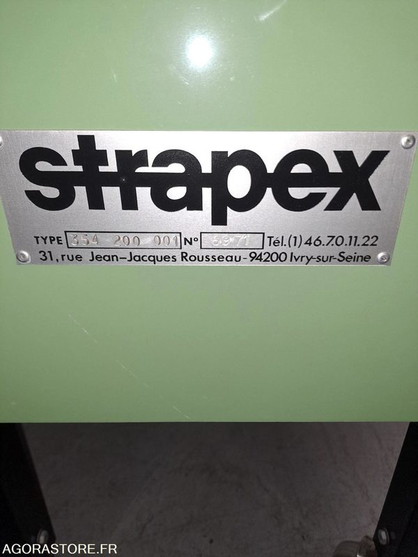 Cercleuse Strapex (en l'état) - Peralatan dan perlengkapan: gambar 3 Cercleuse Strapex (en l'état) - Peralatan dan perlengkapan: gambar 3