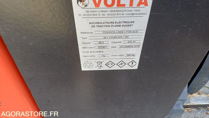 Chariot retractable (Cat.5 R489) FENWICK G1X11 4700H (C624) - Forklift listrik: gambar 5 Chariot retractable (Cat.5 R489) FENWICK G1X11 4700H (C624) - Forklift listrik: gambar 5