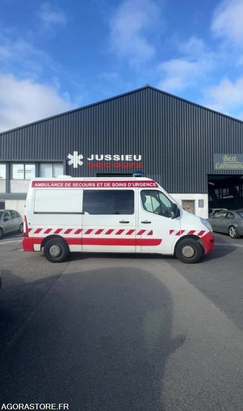 DT-542-NF - Roulant - Renault Master - VASP - 462 946 Kms - Ambulans: gambar 1 DT-542-NF - Roulant - Renault Master - VASP - 462 946 Kms - Ambulans: gambar 1