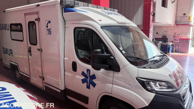 FE-314-MR - Roulant - PEUGEOT BOXER - SMUR - L3H2 - PTAC 4T - 156 440 Kms - Van panel: gambar 1 FE-314-MR - Roulant - PEUGEOT BOXER - SMUR - L3H2 - PTAC 4T - 156 440 Kms - Van panel: gambar 1