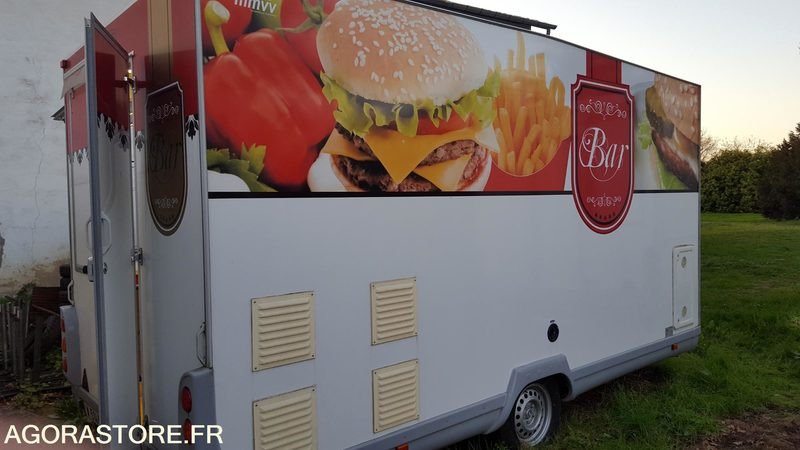 Foodtruck Remorque équipée - Peralatan dan perlengkapan: gambar 1 Foodtruck Remorque équipée - Peralatan dan perlengkapan: gambar 1