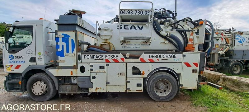 HYDROCUREUR RIVARD RENAULT 2006 CK577XS (VENTE UNIQUEMENT EXPORT) - Truk vakum: gambar 2 HYDROCUREUR RIVARD RENAULT 2006 CK577XS (VENTE UNIQUEMENT EXPORT) - Truk vakum: gambar 2