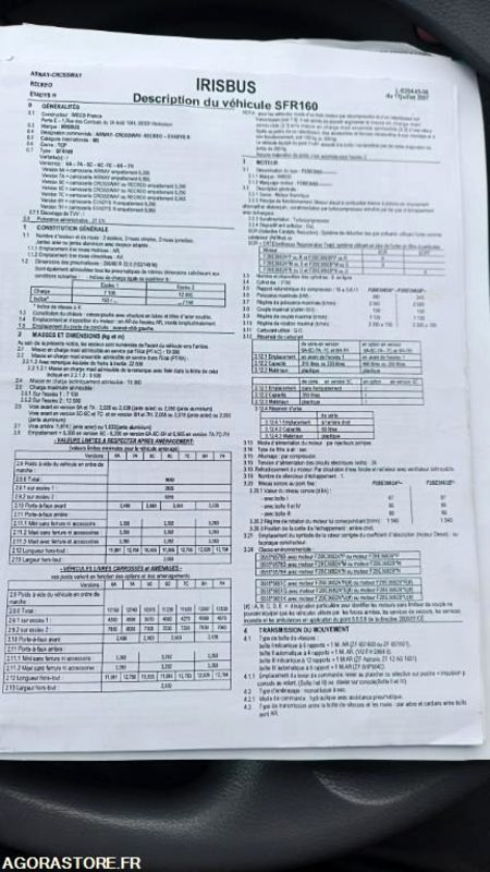 IVECO CROSSWAY - 2007 / 531483 KM - BQ127TH - 073299 - Bus sekolah: gambar 5 IVECO CROSSWAY - 2007 / 531483 KM - BQ127TH - 073299 - Bus sekolah: gambar 5