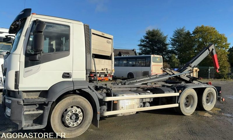 Iveco Stralis 460 boite automatique -polybenne ampliroll Marrel -255000KM - 2017 - Hook lift: gambar 3 Iveco Stralis 460 boite automatique -polybenne ampliroll Marrel -255000KM - 2017 - Hook lift: gambar 3