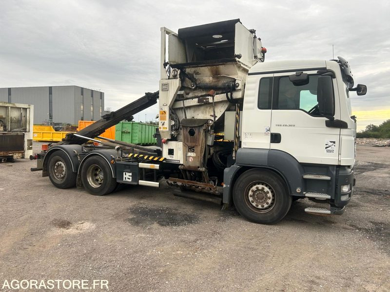 Man compacteur polybenne - 2011 - 325 000km - Truk sampah: gambar 1 Man compacteur polybenne - 2011 - 325 000km - Truk sampah: gambar 1