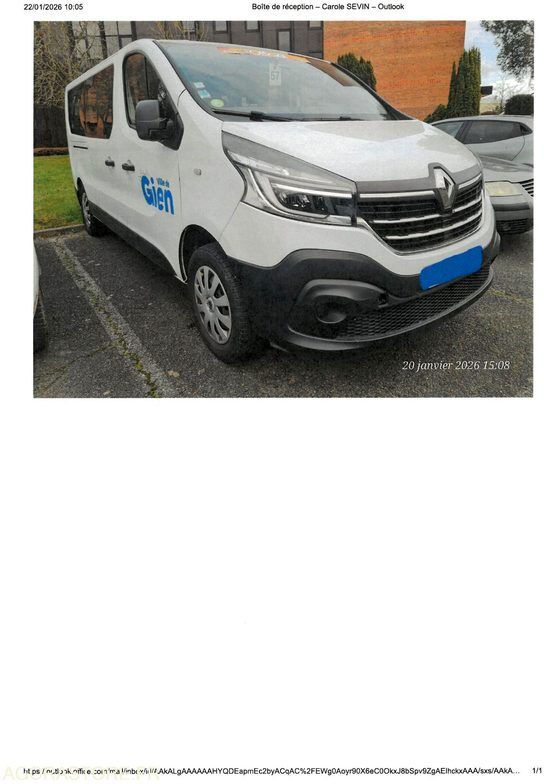 Minibus Renault Trafic Combi - 2019 - 82167km - Bus mini, Van penumpang: gambar 1 Minibus Renault Trafic Combi - 2019 - 82167km - Bus mini, Van penumpang: gambar 1