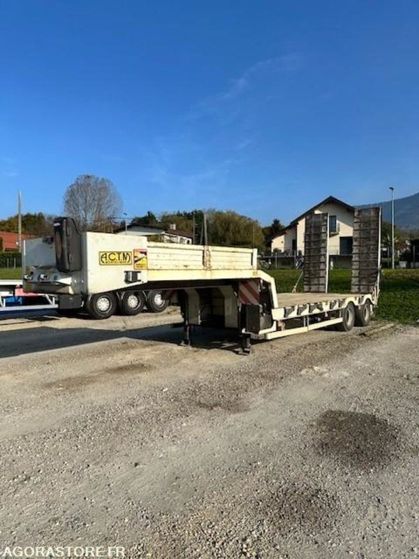 PORTE ENGINS ACTM CU23T - 2012 - Trailer low bed: gambar 1 PORTE ENGINS ACTM CU23T - 2012 - Trailer low bed: gambar 1