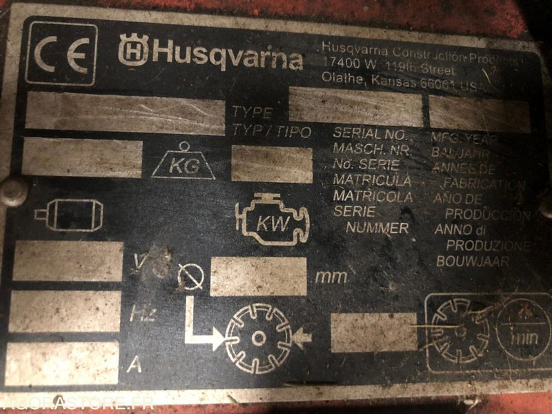 SCIE A SOL HUSQVARNA FS413 - 500 mm - Membangun inventaris: gambar 5 SCIE A SOL HUSQVARNA FS413 - 500 mm - Membangun inventaris: gambar 5