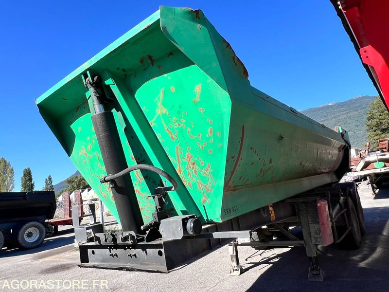 Semi remorque benne 2 essieux Metaco - Année 2001 - Semi-trailer jungkit: gambar 2 Semi remorque benne 2 essieux Metaco - Année 2001 - Semi-trailer jungkit: gambar 2