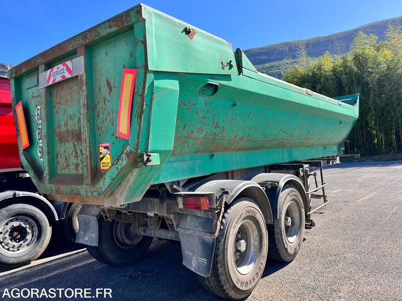 Semi remorque benne 2 essieux Metaco - Année 2001 - Semi-trailer jungkit: gambar 4 Semi remorque benne 2 essieux Metaco - Année 2001 - Semi-trailer jungkit: gambar 4