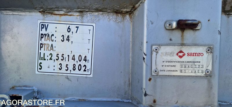 Remorque 3 essieux SAMRO - Semi-trailer: gambar 4 Remorque 3 essieux SAMRO - Semi-trailer: gambar 4