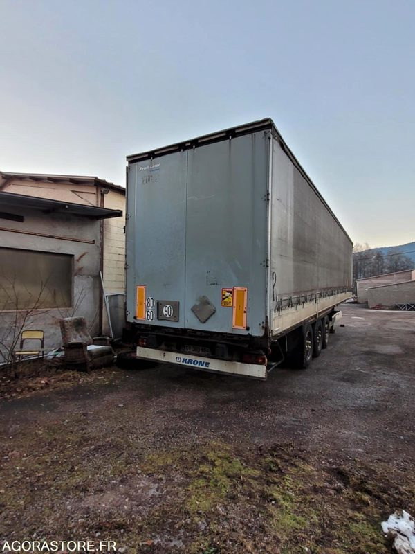 Remorque tautliner krone - Semi-trailer: gambar 2 Remorque tautliner krone - Semi-trailer: gambar 2