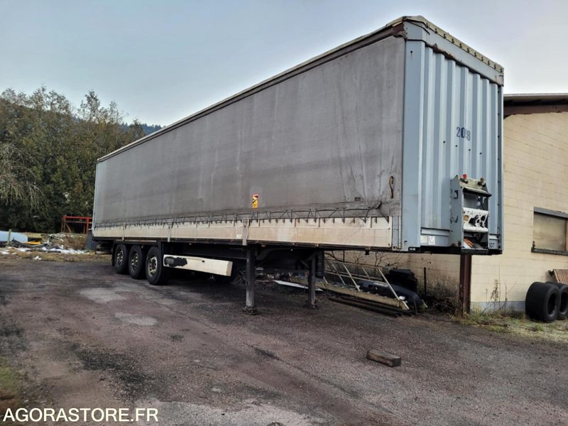 Remorque tautliner krone - Semi-trailer: gambar 1 Remorque tautliner krone - Semi-trailer: gambar 1