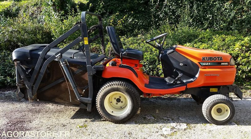 TONDEUSE KUBOTA G21 DIESEL 2007 933H SANS PLATEAU DE COUPE - Mesin pemotong rumput: gambar 4 TONDEUSE KUBOTA G21 DIESEL 2007 933H SANS PLATEAU DE COUPE - Mesin pemotong rumput: gambar 4