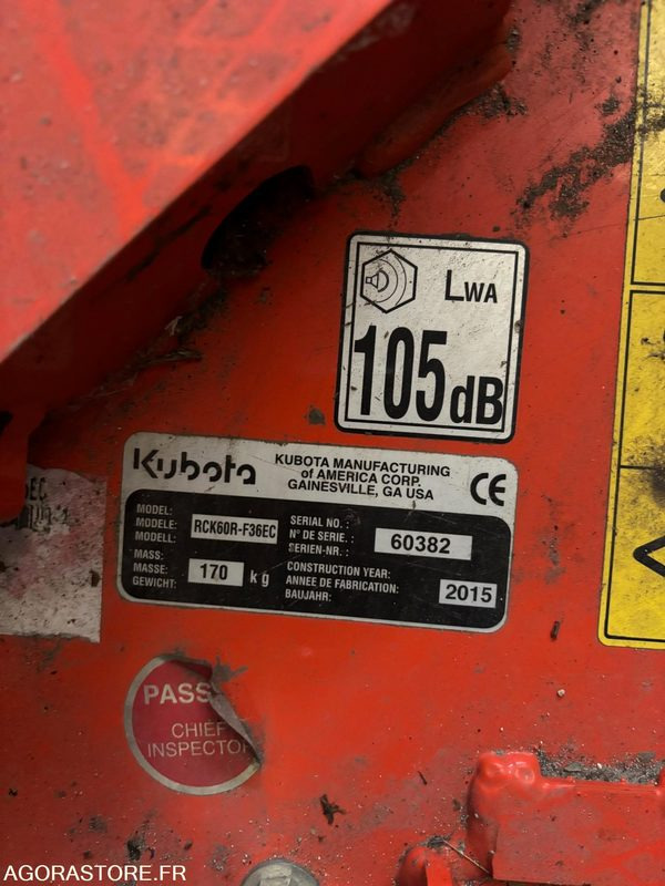 Tondeuse autoportée KUBOTA F3090 - Mesin pemotong rumput: gambar 3 Tondeuse autoportée KUBOTA F3090 - Mesin pemotong rumput: gambar 3