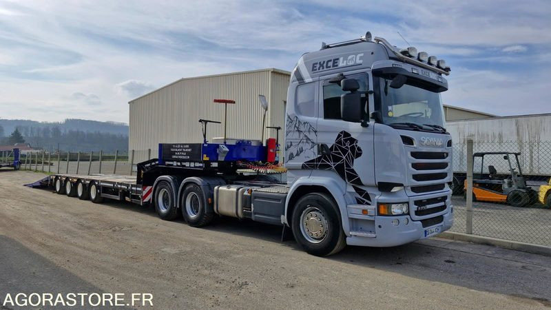 CAMION TRACTEUR 6X4 SCANIA R730 V8 2014 440 000 KM PTRA 150T + PORTE ENGINS FAYM - Tractor head: gambar 2 CAMION TRACTEUR 6X4 SCANIA R730 V8 2014 440 000 KM PTRA 150T + PORTE ENGINS FAYM - Tractor head: gambar 2