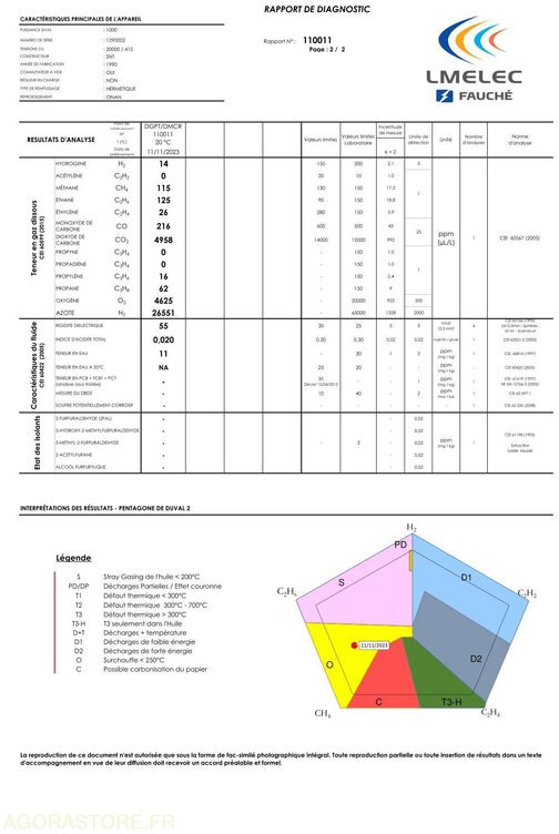 Transformateur électrique huile minérale 1000 kVA SNT - Peralatan dan perlengkapan: gambar 4 Transformateur électrique huile minérale 1000 kVA SNT - Peralatan dan perlengkapan: gambar 4
